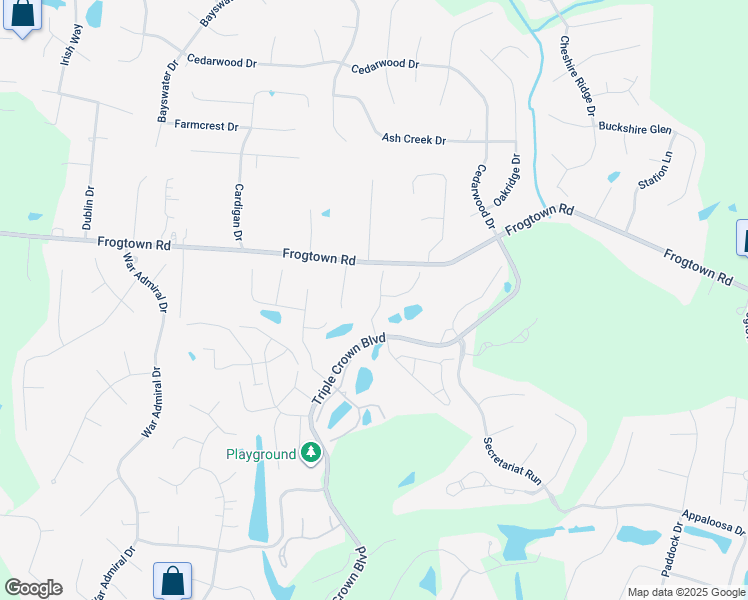 map of restaurants, bars, coffee shops, grocery stores, and more near 10866 Pleasant Colony Drive in Union
