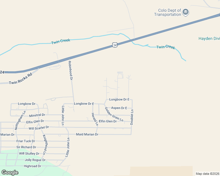 map of restaurants, bars, coffee shops, grocery stores, and more near 462 Golden Grain Lane in Divide