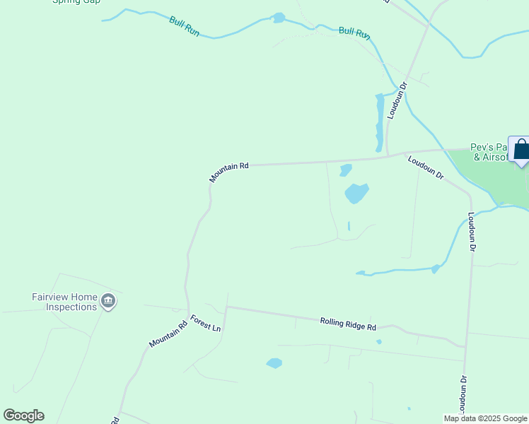 map of restaurants, bars, coffee shops, grocery stores, and more near 1215 Mountain Road in Haymarket