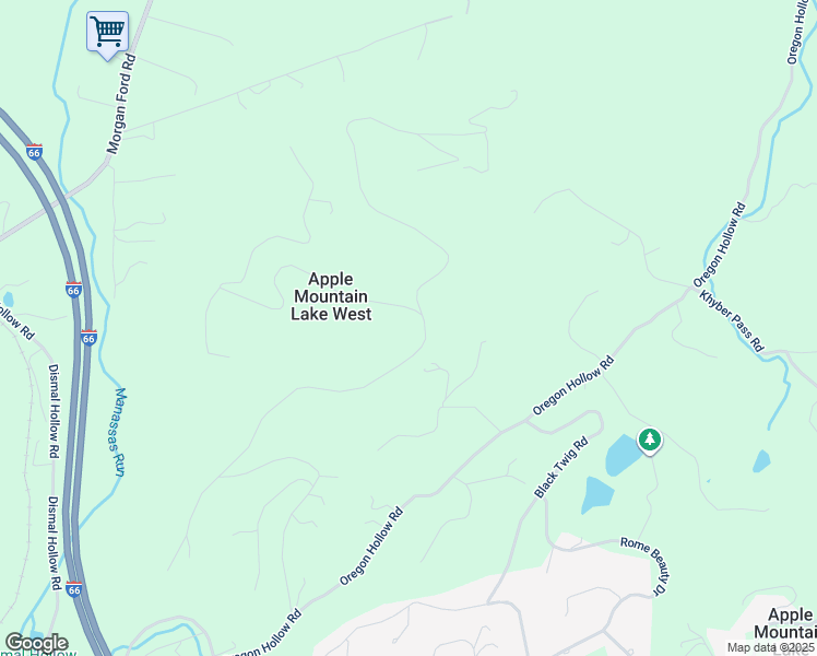 map of restaurants, bars, coffee shops, grocery stores, and more near 839 Applewood Drive in Front Royal