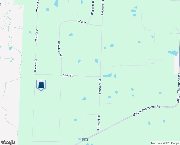 map of restaurants, bars, coffee shops, grocery stores, and more near 25000 East 101 Street in Lee's Summit