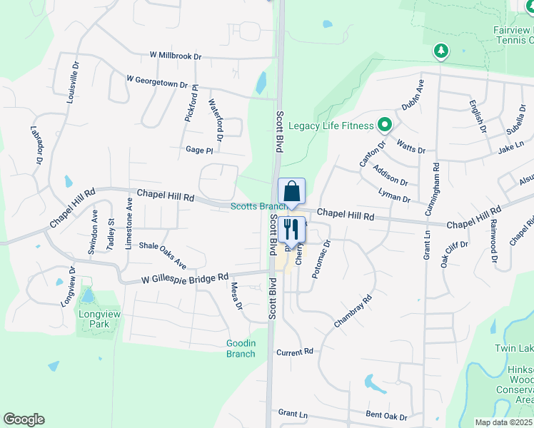map of restaurants, bars, coffee shops, grocery stores, and more near 1904 Arlene Drive in Columbia