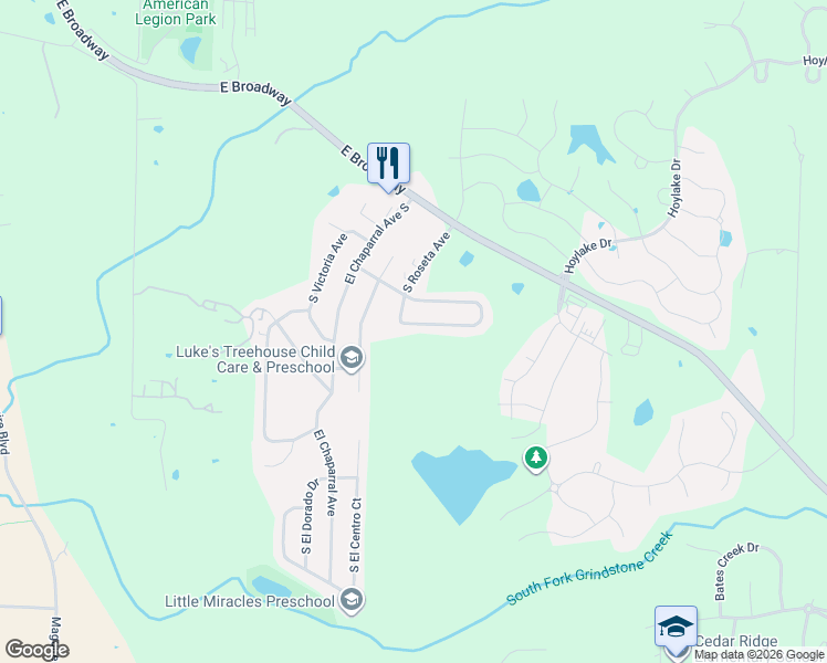 map of restaurants, bars, coffee shops, grocery stores, and more near 4282 Santa Anna Drive in Columbia