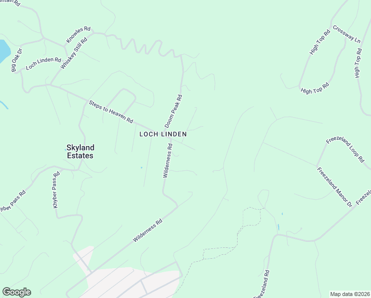 map of restaurants, bars, coffee shops, grocery stores, and more near 956 Wilderness Road in Linden