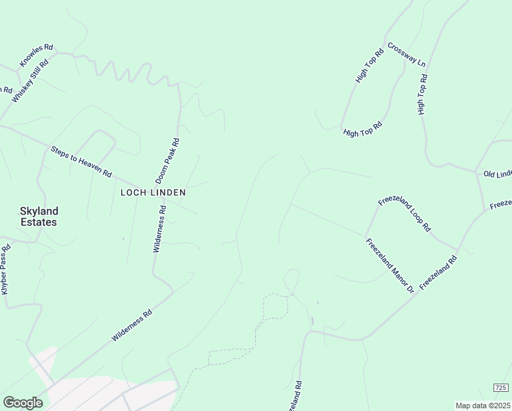 map of restaurants, bars, coffee shops, grocery stores, and more near 740 Luchase Road in Linden