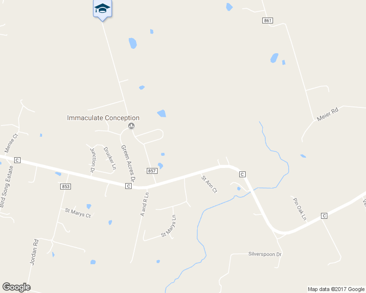 map of restaurants, bars, coffee shops, grocery stores, and more near 2459 Highway C in Old Monroe