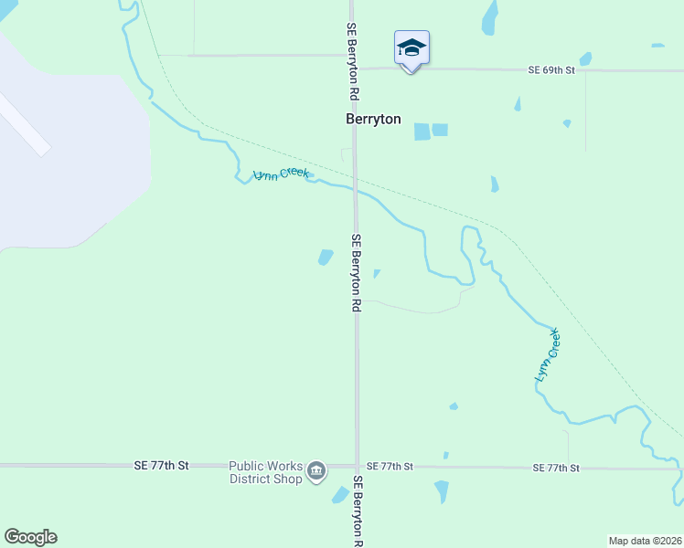 map of restaurants, bars, coffee shops, grocery stores, and more near 7311 Southeast Berryton Road in Berryton