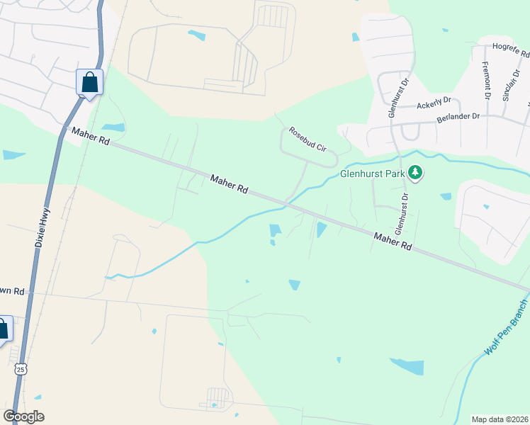 map of restaurants, bars, coffee shops, grocery stores, and more near 461 Maher Road in Walton