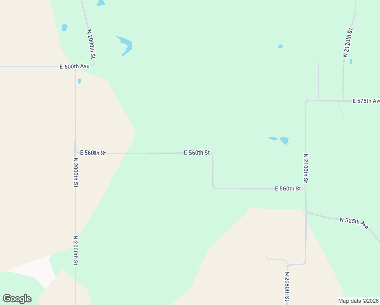map of restaurants, bars, coffee shops, grocery stores, and more near East 560th Street in Crawford County