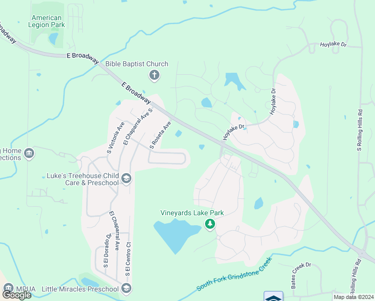 map of restaurants, bars, coffee shops, grocery stores, and more near 4445-4447 Santa Anna Drive in Columbia