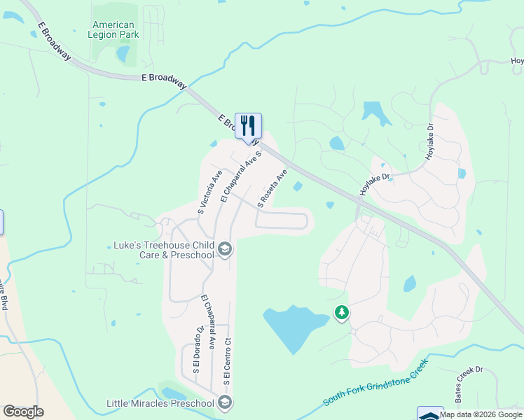 map of restaurants, bars, coffee shops, grocery stores, and more near 4265 Santa Anna Drive in Columbia