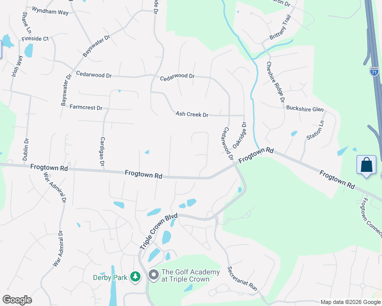 map of restaurants, bars, coffee shops, grocery stores, and more near 1116 Avon Court in Union