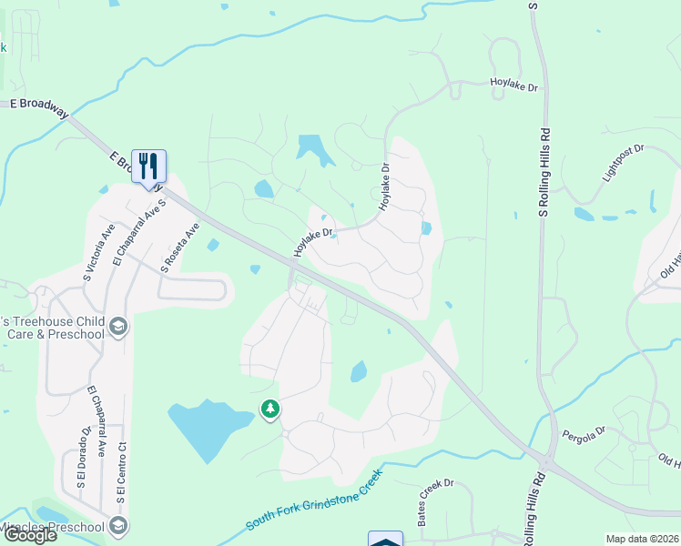 map of restaurants, bars, coffee shops, grocery stores, and more near 4301-4447 East Fulton Gravel Road in Columbia