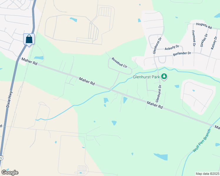 map of restaurants, bars, coffee shops, grocery stores, and more near 461 Maher Road in Walton