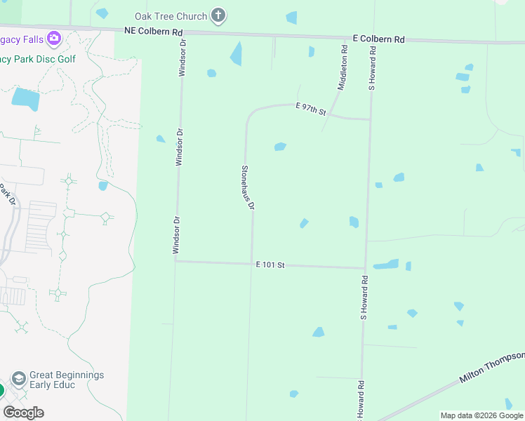 map of restaurants, bars, coffee shops, grocery stores, and more near 10001 Stonehaus Drive in Lee's Summit