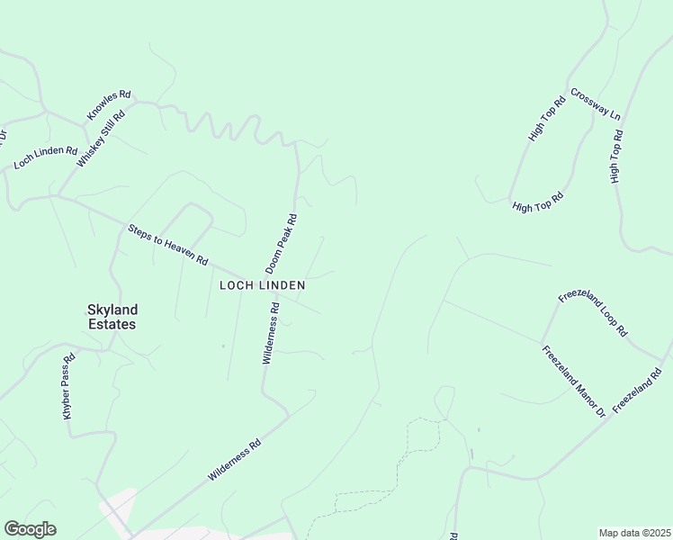 map of restaurants, bars, coffee shops, grocery stores, and more near 112 Baptist Lane in Linden