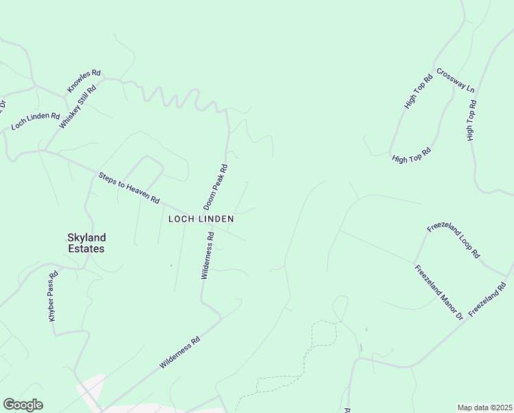 map of restaurants, bars, coffee shops, grocery stores, and more near 112 Baptist Lane in Linden