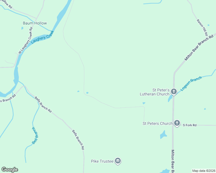 map of restaurants, bars, coffee shops, grocery stores, and more near 4444 Pate Road in Dillsboro