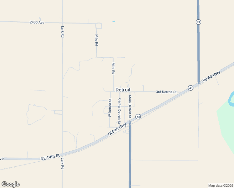 map of restaurants, bars, coffee shops, grocery stores, and more near in Detroit