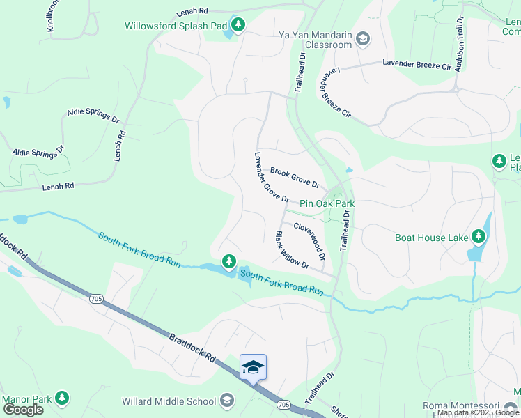 map of restaurants, bars, coffee shops, grocery stores, and more near 40950 Bruzzo Woods Court in Stone Ridge