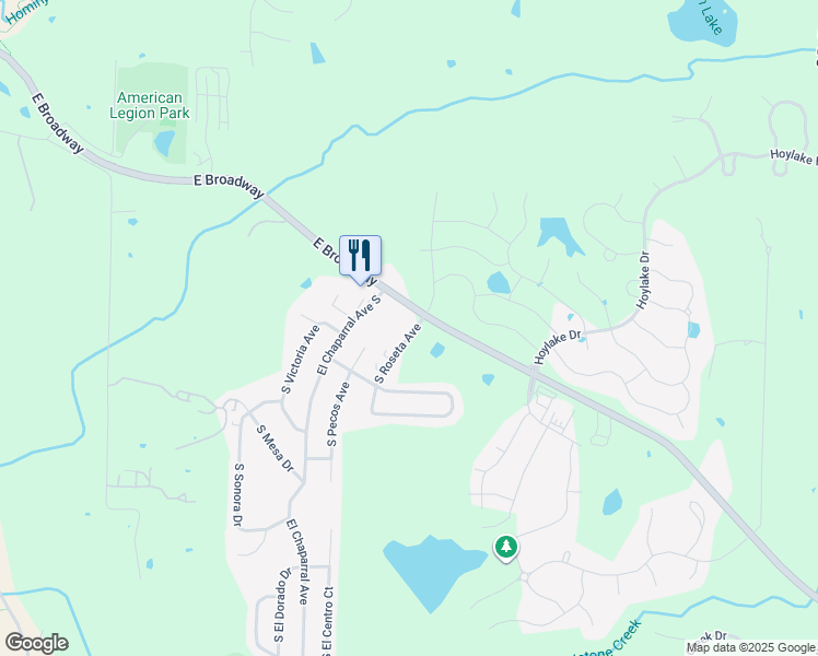 map of restaurants, bars, coffee shops, grocery stores, and more near 1000-1290 South Roseta Avenue in Columbia