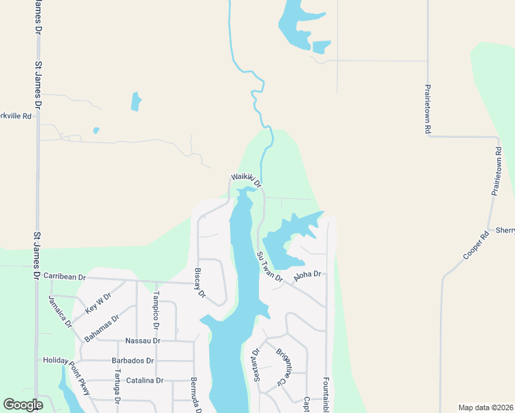 map of restaurants, bars, coffee shops, grocery stores, and more near 1584 Su Twan Drive in Worden