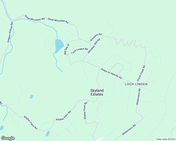 map of restaurants, bars, coffee shops, grocery stores, and more near 86 Steps to Heaven Road in Linden