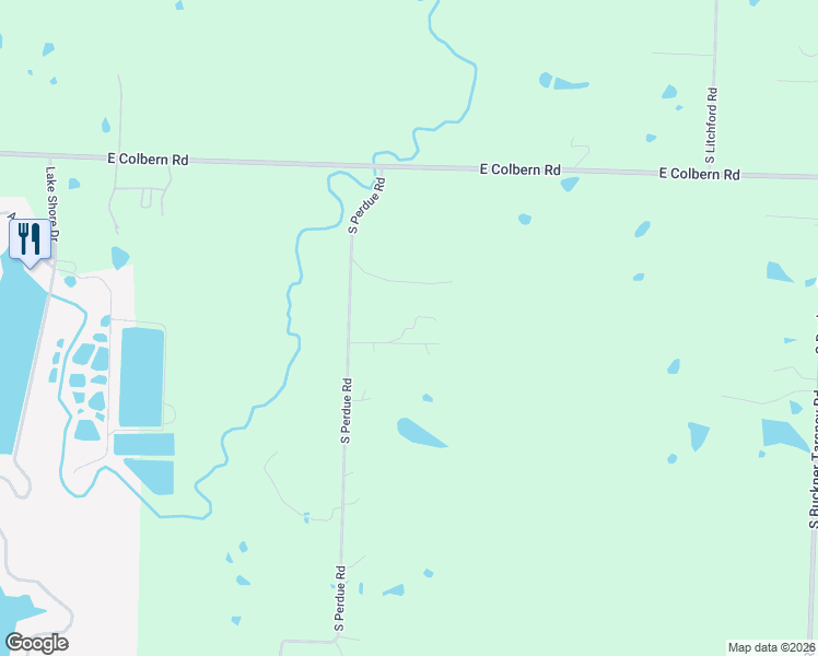 map of restaurants, bars, coffee shops, grocery stores, and more near 9701 South Perdue Road in Grain Valley