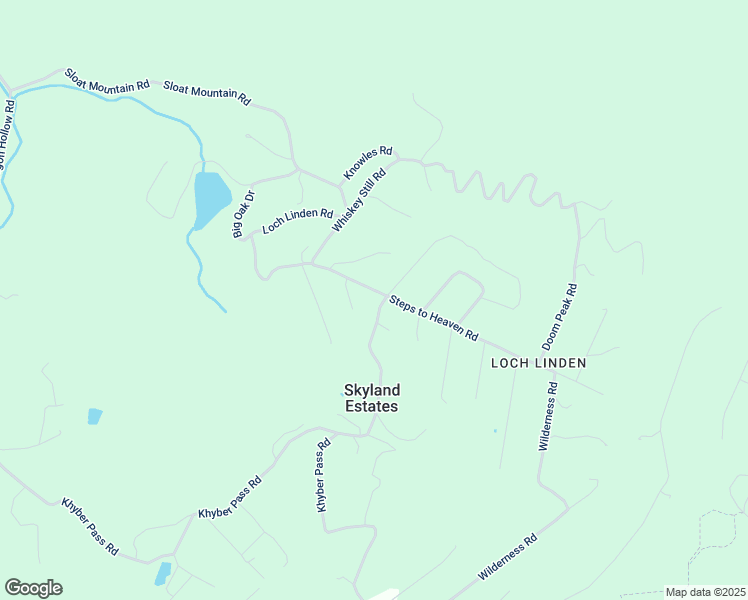 map of restaurants, bars, coffee shops, grocery stores, and more near 164 Steps to Heaven Road in Linden