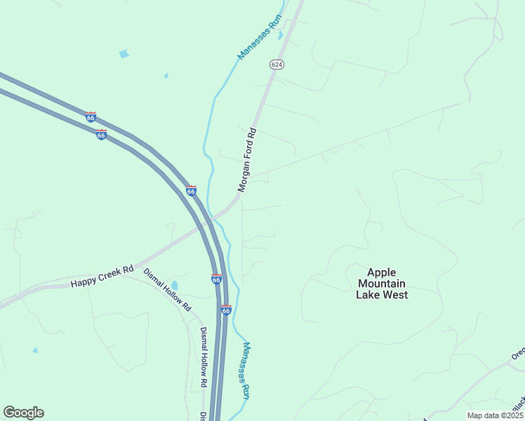 map of restaurants, bars, coffee shops, grocery stores, and more near 105 Manassas Run Road in Front Royal