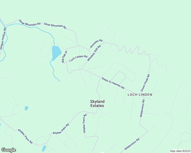 map of restaurants, bars, coffee shops, grocery stores, and more near 164 Steps to Heaven Road in Linden