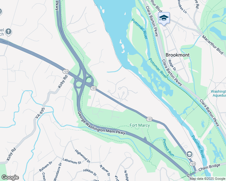 map of restaurants, bars, coffee shops, grocery stores, and more near 702 Belgrove Road in McLean