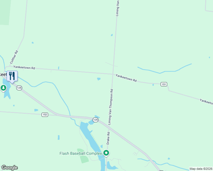 map of restaurants, bars, coffee shops, grocery stores, and more near 10917 Liming Van Thompson Road in Hamersville