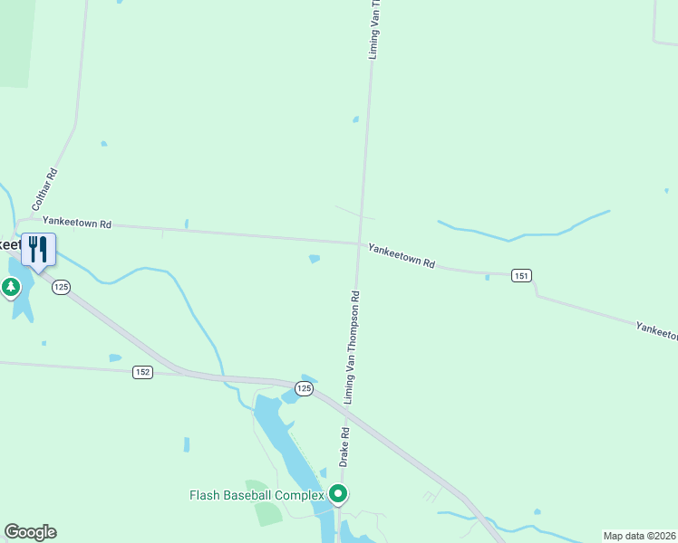 map of restaurants, bars, coffee shops, grocery stores, and more near 10917 Liming Van Thompson Rd in Hamersville