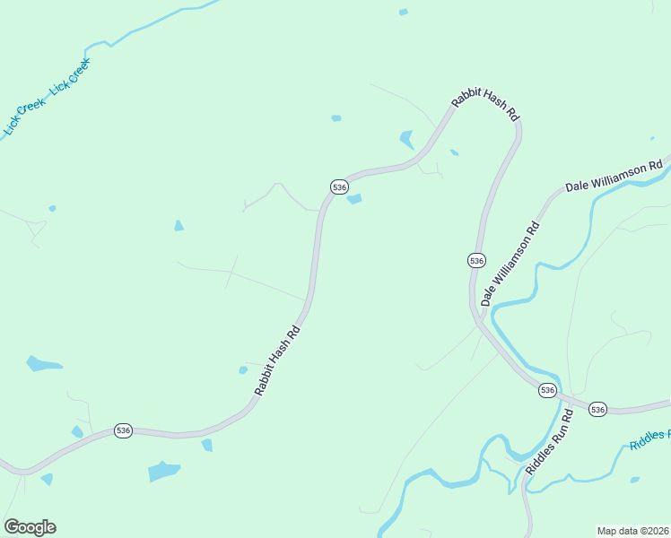 map of restaurants, bars, coffee shops, grocery stores, and more near 5385 Rabbit Hash Road in Union