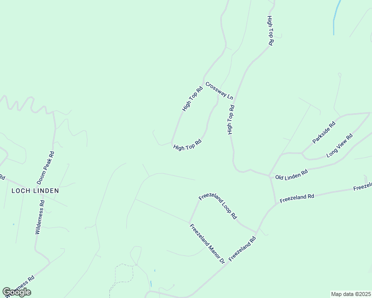 map of restaurants, bars, coffee shops, grocery stores, and more near High Top Road in Warren County