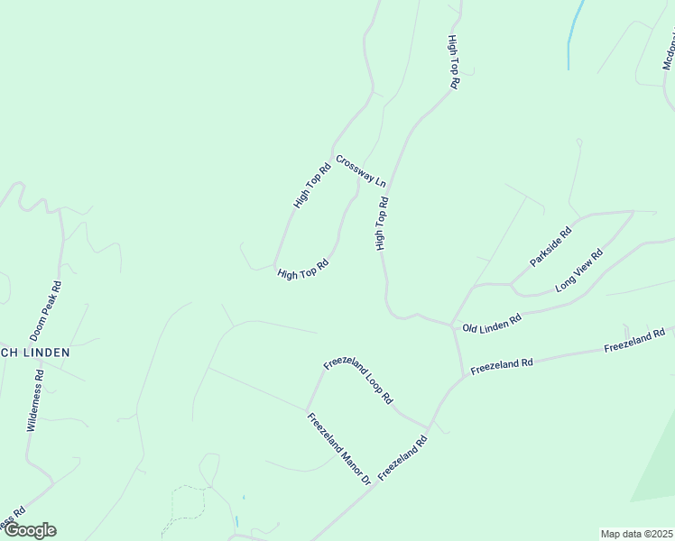 map of restaurants, bars, coffee shops, grocery stores, and more near 2558 High Top Road in Warren County