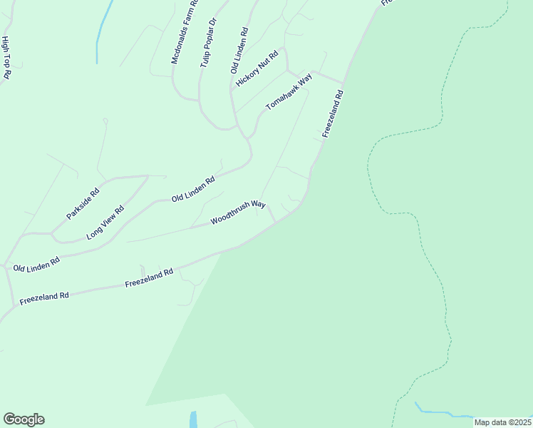 map of restaurants, bars, coffee shops, grocery stores, and more near 31 Woodthrush Way in Shenandoah Farms