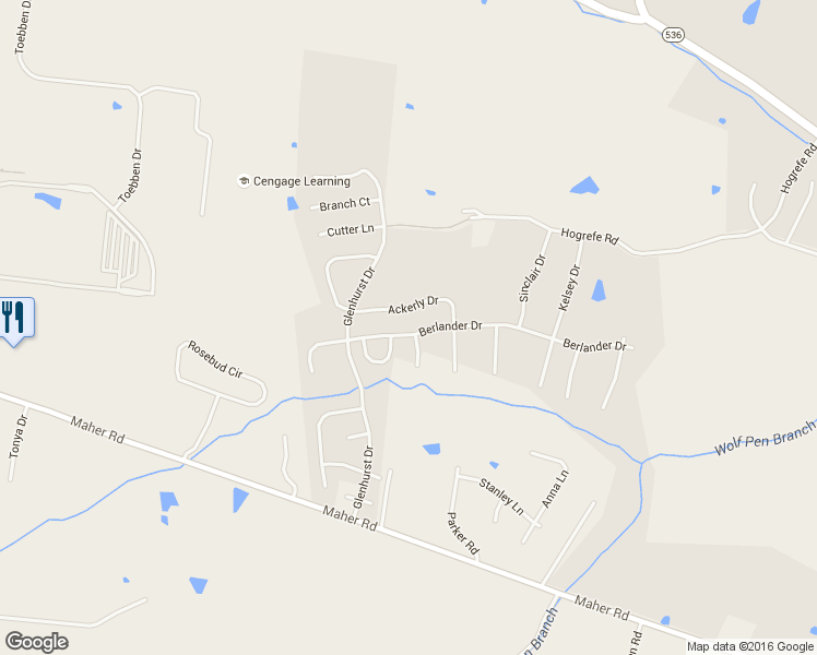 map of restaurants, bars, coffee shops, grocery stores, and more near 700 Berlander Drive in Independence