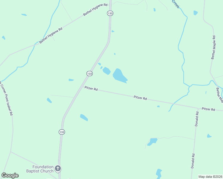map of restaurants, bars, coffee shops, grocery stores, and more near 3208 Pitzer Road in Bethel