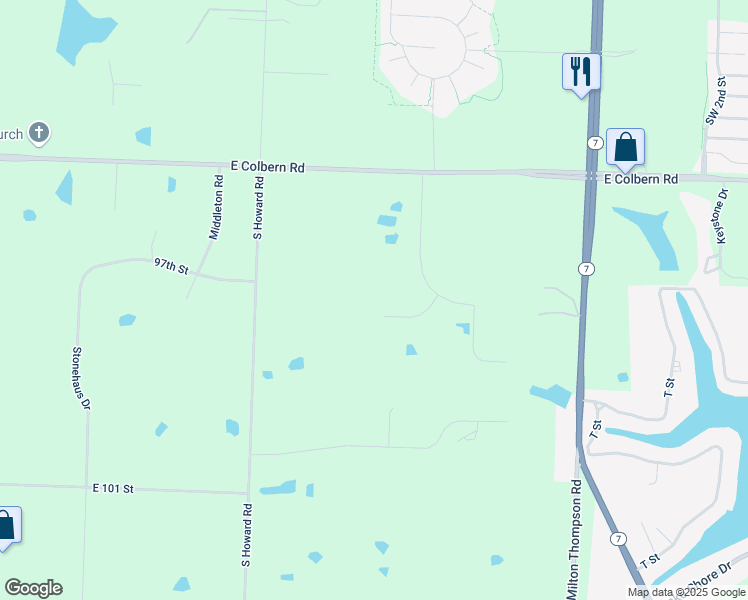 map of restaurants, bars, coffee shops, grocery stores, and more near 25700 Timber Meadow Court in Lee's Summit