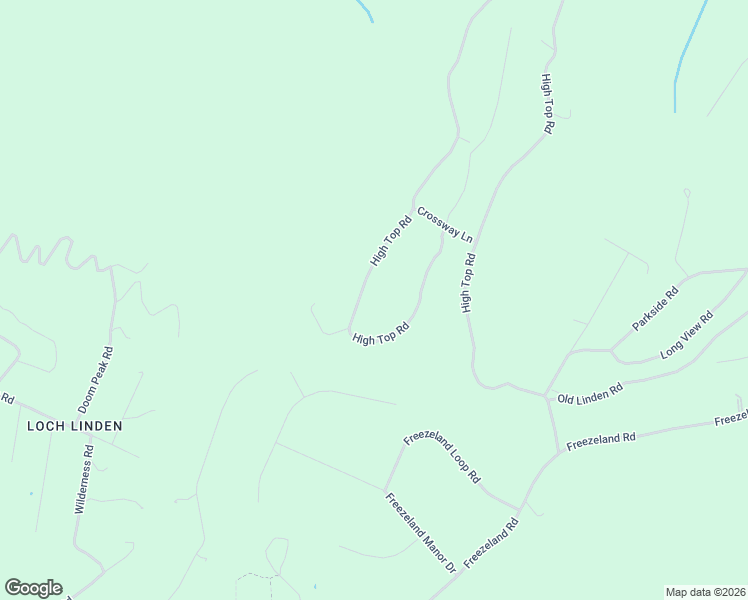 map of restaurants, bars, coffee shops, grocery stores, and more near 2235 High Top Road in Linden