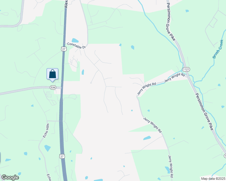 map of restaurants, bars, coffee shops, grocery stores, and more near 102 Hunters Hill in Alexandria