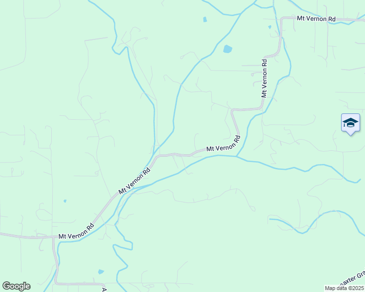 map of restaurants, bars, coffee shops, grocery stores, and more near 7045 Mount Vernon Road in Auburn