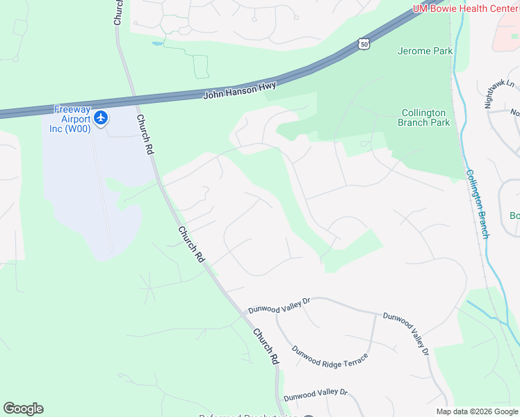 map of restaurants, bars, coffee shops, grocery stores, and more near 3709 Celeste Bruce Circle in Bowie