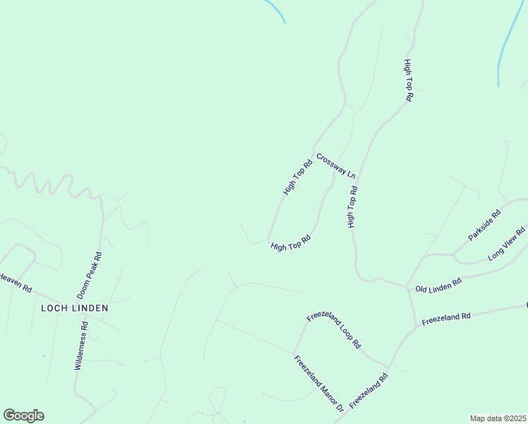 map of restaurants, bars, coffee shops, grocery stores, and more near 2304 High Top Road in Linden