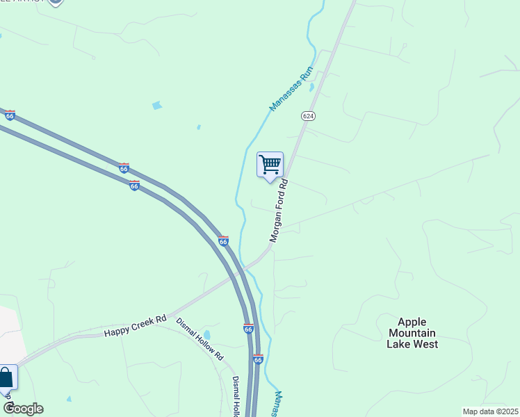 map of restaurants, bars, coffee shops, grocery stores, and more near Rachels Lane Road in Warren County