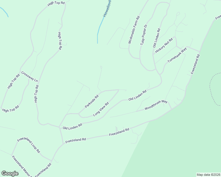 map of restaurants, bars, coffee shops, grocery stores, and more near 397 Parkside Road in Linden