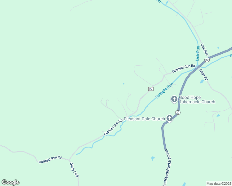 map of restaurants, bars, coffee shops, grocery stores, and more near 142 Tesslynn Drive in Buckhannon