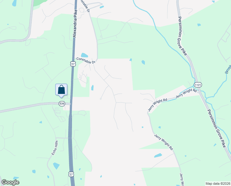 map of restaurants, bars, coffee shops, grocery stores, and more near 118 Stonegate Drive in Alexandria